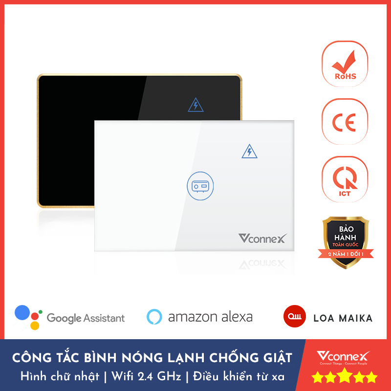 Công tắc bình nóng lạnh thông minh Vconnex 2500W