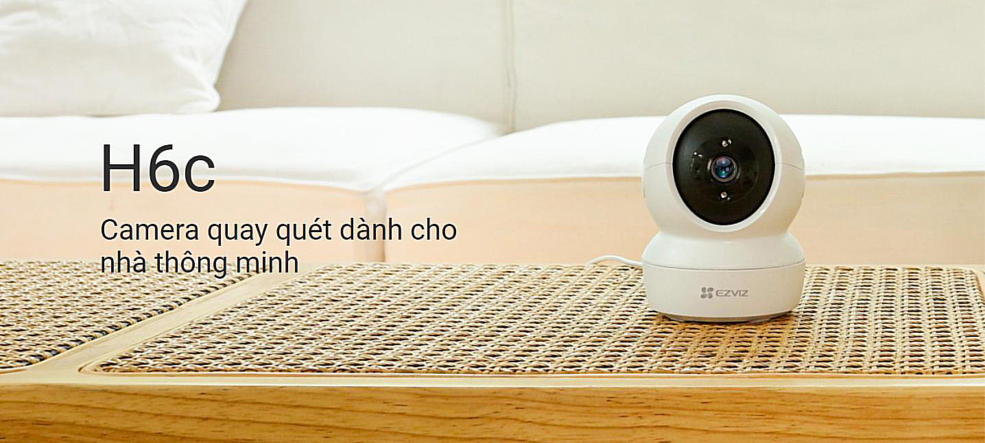 Camera Ezviz H6C hạn chế phơi sáng nhìn rõ các chi tiết